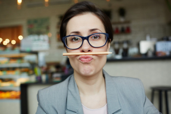 Funny businesswoman Free Photo Funny businesswoman Free Photo