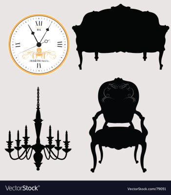 Furniture vector image