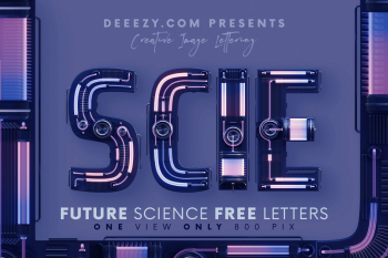 Future Science - Free 3D Lettering Future Science - Free 3D Lettering