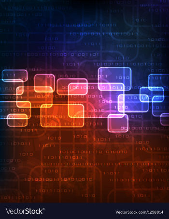Futuristic background vector image Futuristic background vector image