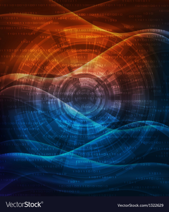 Futuristic background vector image Futuristic background vector image