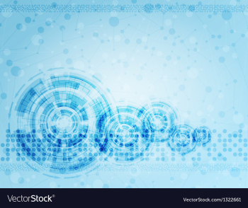 Futuristic background vector image Futuristic background vector image