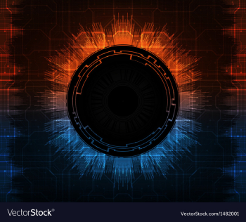 Futuristic background vector image Futuristic background vector image