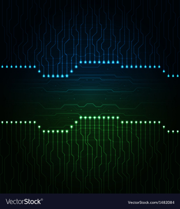 Futuristic background vector image Futuristic background vector image