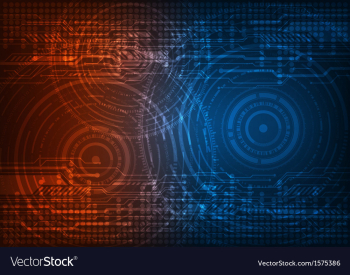 Futuristic background vector image Futuristic background vector image
