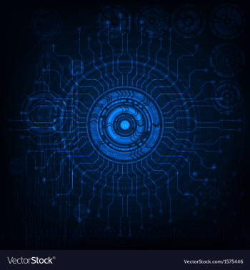 Futuristic background vector image Futuristic background vector image