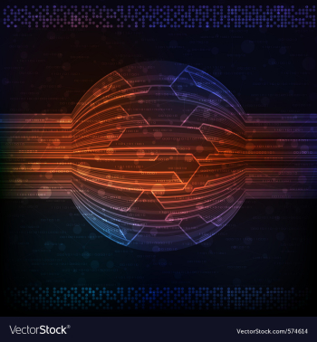 Futuristic background vector image Futuristic background vector image