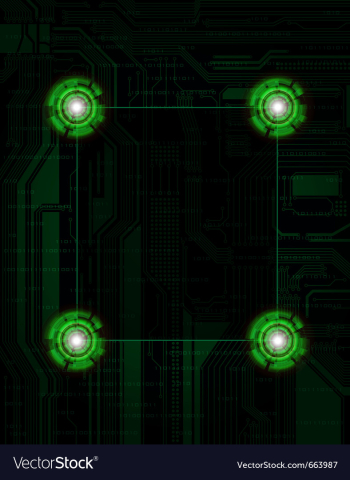 Futuristic background vector image Futuristic background vector image