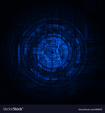 Futuristic background vector image Futuristic background vector image