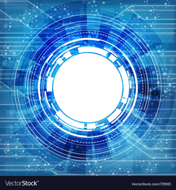 Futuristic background vector image Futuristic background vector image