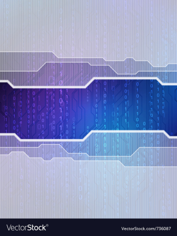 Futuristic background vector image Futuristic background vector image
