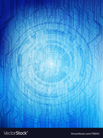 Futuristic background vector image Futuristic background vector image