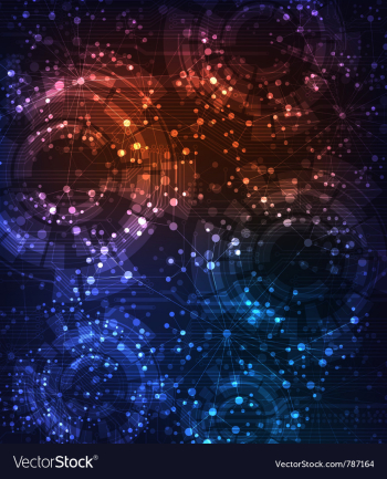 Futuristic background vector image Futuristic background vector image
