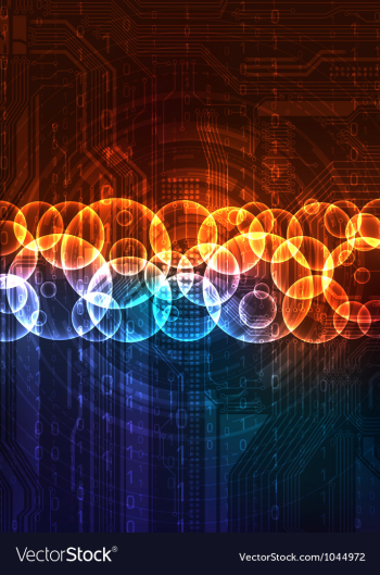 Futuristic design background vector image Futuristic design background vector image