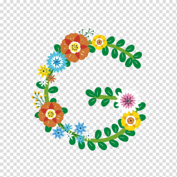 G Letter, Wreath letter g transparent background PNG clipart G Letter, Wreath letter g transparent background PNG clipart