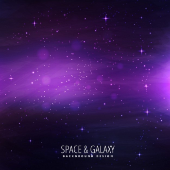 Galaxy background with purple lights Galaxy background with purple lights