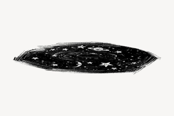 Galaxy hole doodle collage element | Free Photo - rawpixel Galaxy hole doodle collage element | Free Photo - rawpixel