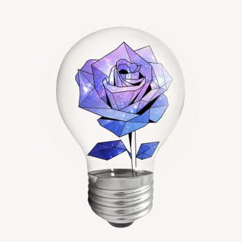 Galaxy rose bulb, aesthetic flower | Free PSD - rawpixel Galaxy rose bulb, aesthetic flower | Free PSD - rawpixel