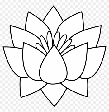 Gallery Flower Line Drawing Clip Art Free, - Lotus Flower Line Drawing Gallery Flower Line Drawing Clip Art Free, - Lotus Flower Line Drawing