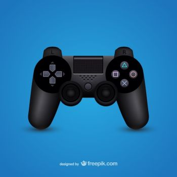 Game controller illustration Game controller illustration