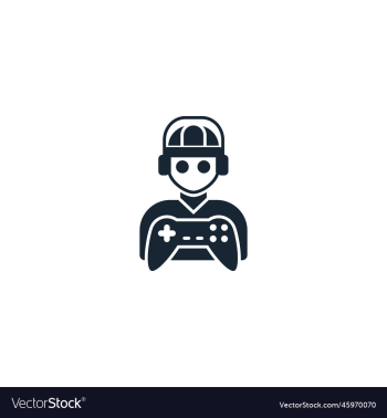 gamer creative icon from gaming icons collection gamer creative icon from gaming icons collection