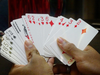 Gaming Cards On Hands Gaming Cards On Hands