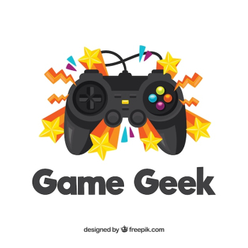 Gaming logo with stars Gaming logo with stars