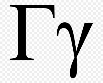 Gamma Greek Alphabet Gamma Greek Alphabet