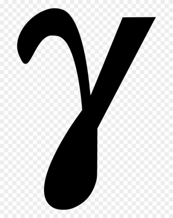 Gamma Greek Alphabet Comments - Gamma Symbol Transparent Background