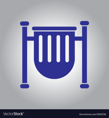 Garbage bin vector image Garbage bin vector image
