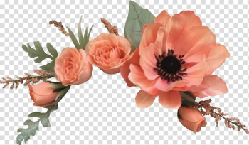 Garden roses Flower Wreath Crown, flower transparent background PNG clipart