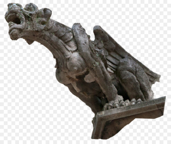 Gargoyle Statue Sculpture Art - Stone png download - 978*817 ...