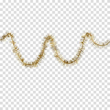 Garland Drawing Christmas Tinsel Guirlande de Noël, garland transparent background PNG clipart