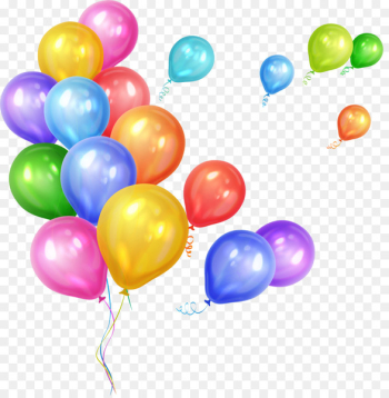 Gas balloon Party Birthday - Colorful dream balloon Gas balloon Party Birthday - Colorful dream balloon