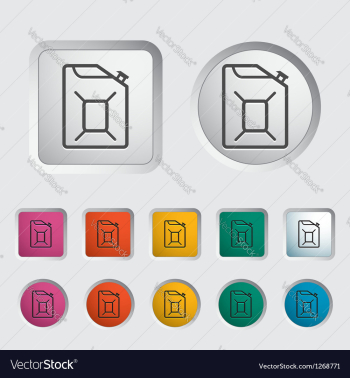 Gas Containers vector image Gas Containers vector image
