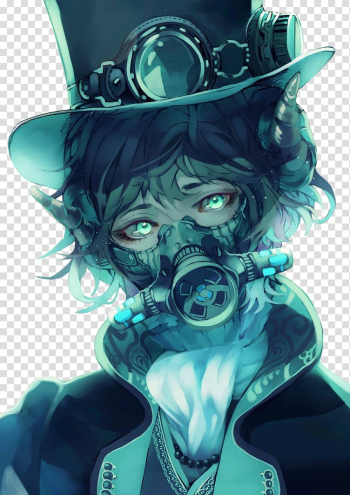 Gas mask Anime Drawing, mask transparent background PNG clipart Gas mask Anime Drawing, mask transparent background PNG clipart