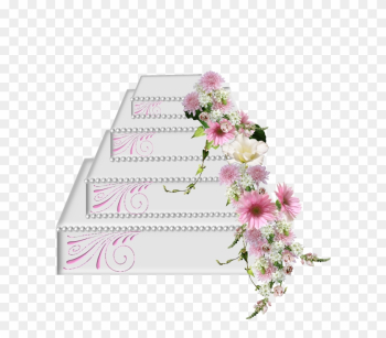 Gateau Mariage/ Wedding Cake - Artificial Flower Gateau Mariage/ Wedding Cake - Artificial Flower