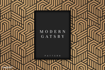 Gatsby patterned frame | Free stock vector - 599167 Gatsby patterned frame | Free stock vector - 599167