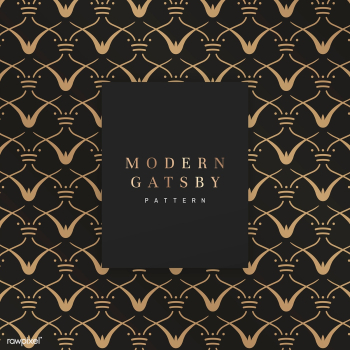 Gatsby patterned frame | Free stock vector - 599196 Gatsby patterned frame | Free stock vector - 599196