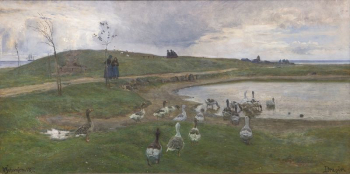 Geese by a lake.Against rough | Free Photo - rawpixel Geese by a lake.Against rough | Free Photo - rawpixel