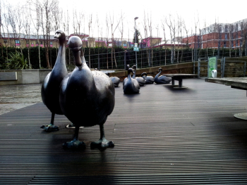 Geese Statues Geese Statues