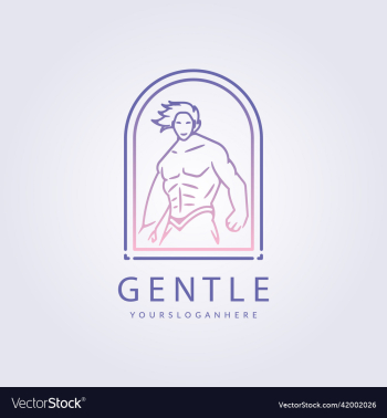 gentle man gym body goals logo gentle man gym body goals logo