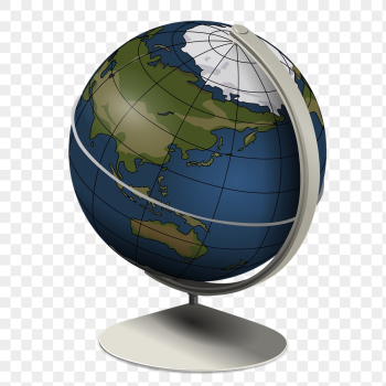 Geography globe png sticker clipart, | Free PNG - rawpixel