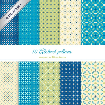 Geometric abstract patterns Geometric abstract patterns