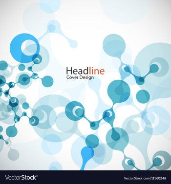 Geometric background molecule and communication vector image Geometric background molecule and communication vector image