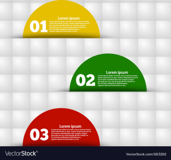 Geometric background with colored stickers vector image Geometric background with colored stickers vector image