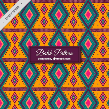 Geometric batik pattern Geometric batik pattern