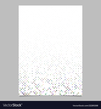 Geometric circle pattern background brochure vector image Geometric circle pattern background brochure vector image