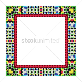 Geometric design frame Geometric design frame