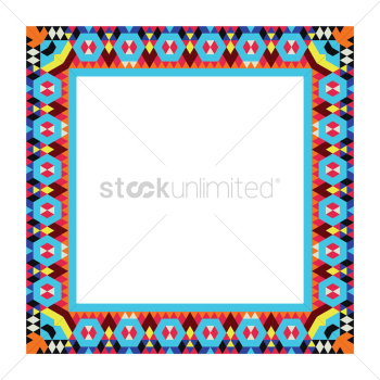 Geometric design frame Geometric design frame